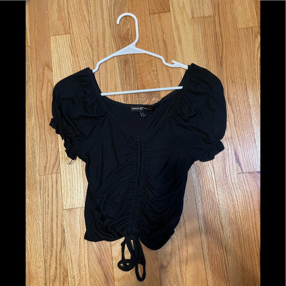 Almost Famous cute black top